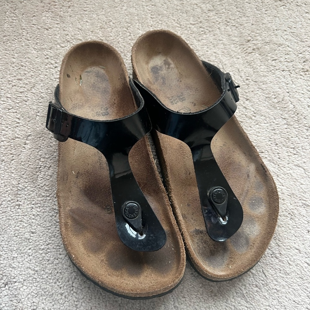 Black Birkenstocks